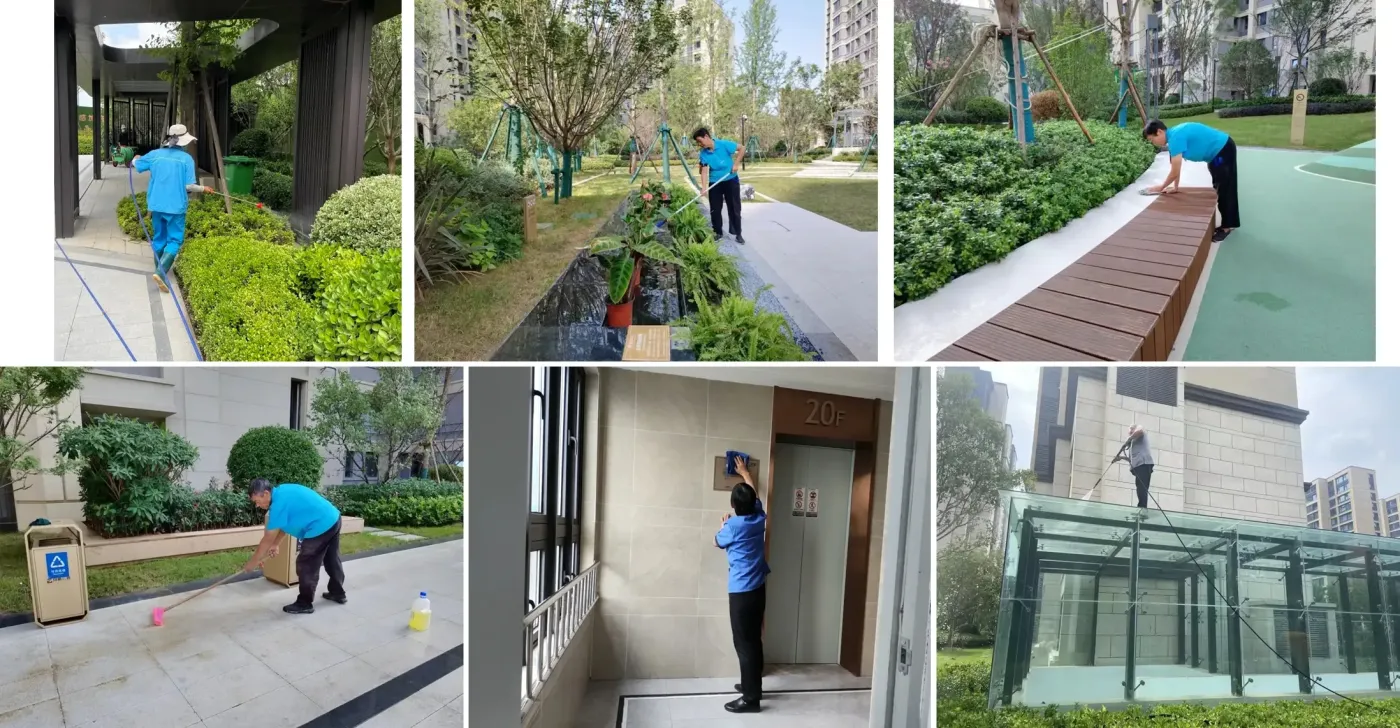 管家物业贴心服务让小区生活更省心 小区物业管理服务场景