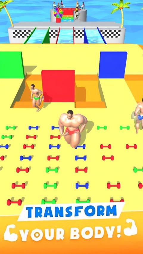 �������(Body Build Rush 3D) ���ؿ���ͻ��������·�߼���