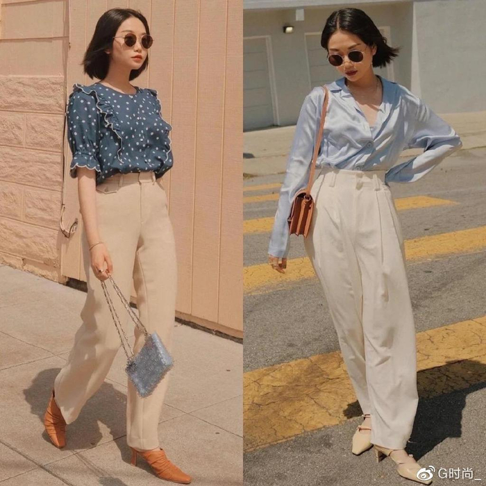 有搭 小个子同色系鞋子显高搭配参考图