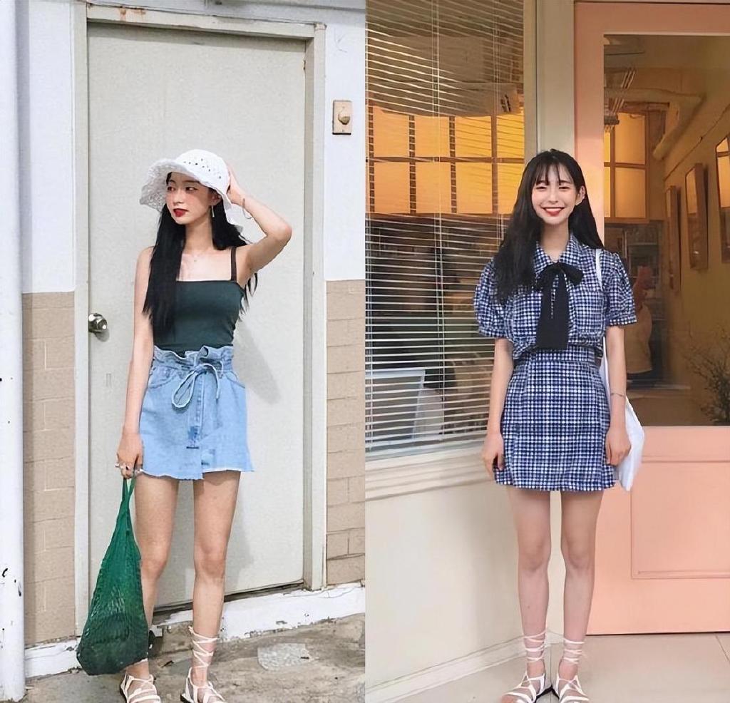 有搭 小个子女生显高穿搭搭配示范图