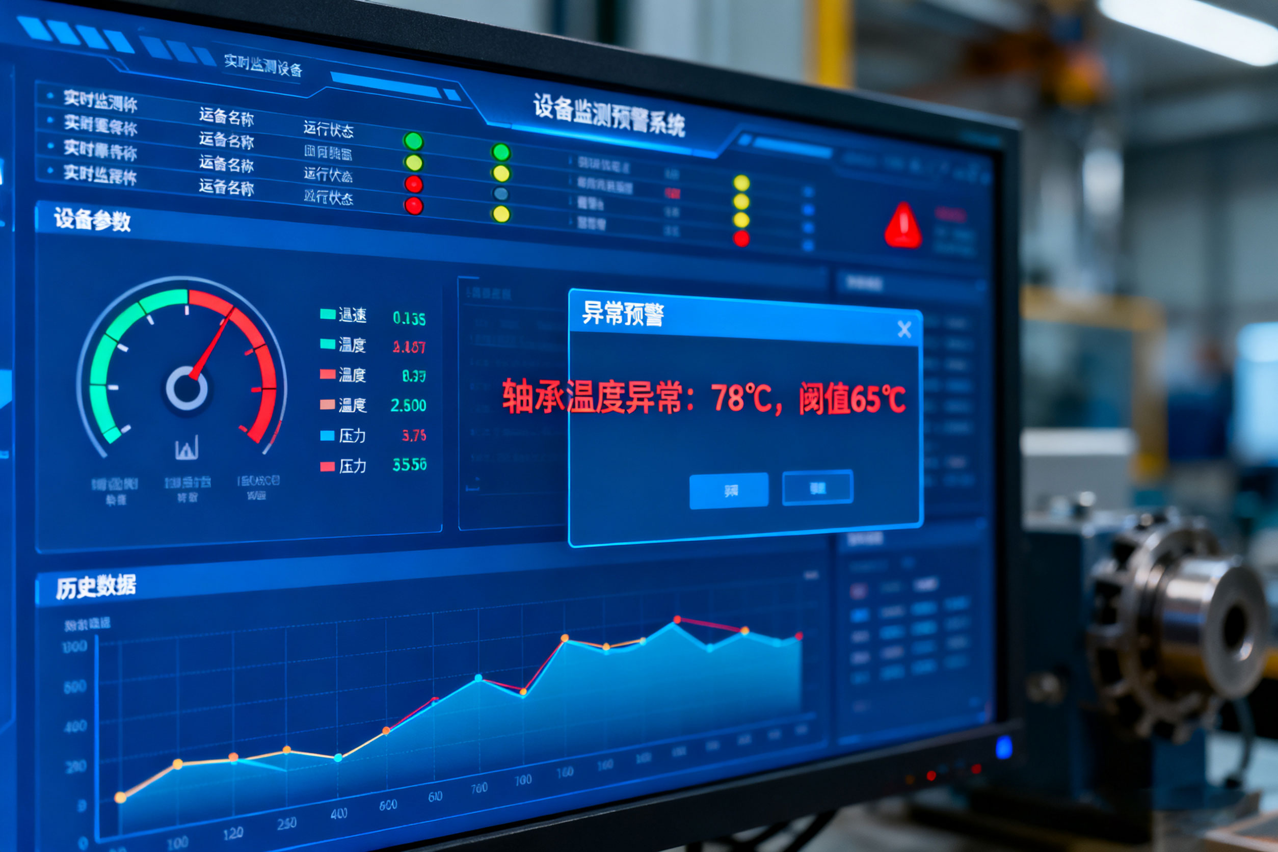 震雄智云 注塑机远程监控 生产异常报警 排产管理界面
