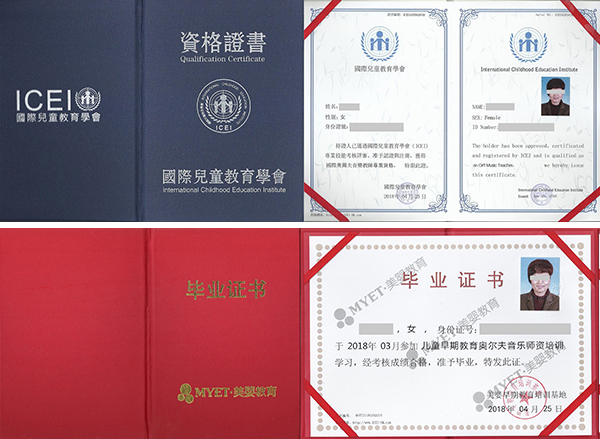 IRO国际注册奥尔夫音乐教师认证证书样本与报考流程配图