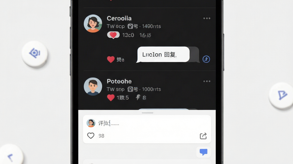 社区论坛互动界面展示,主体为手机屏幕内帖子列表与评论输入框,布局为上下结构上方帖子下方回复区,排版左侧为用户头像右侧为文字内容,风格为社交论坛类APP界面,细节包括点赞按钮、回复气泡、发帖图标,画质清晰,画面干净,无多余元素