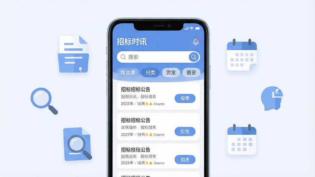 手机应用商店展示页面风格,画面中央是一部竖屏安卓手机,手机屏幕上显示