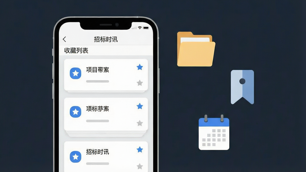 项目管理界面示意图,画面中央为一部手机显示