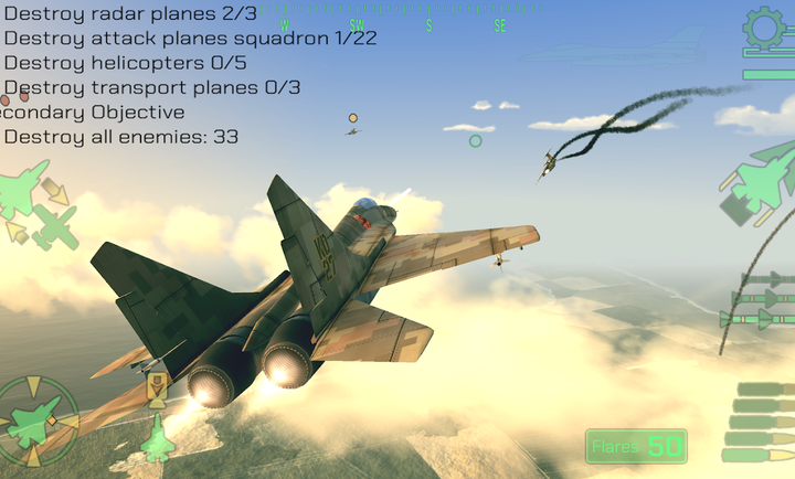 战机: 特遣部队(Warplanes: Task Force) 空战任务实战走位与弹药使用技巧