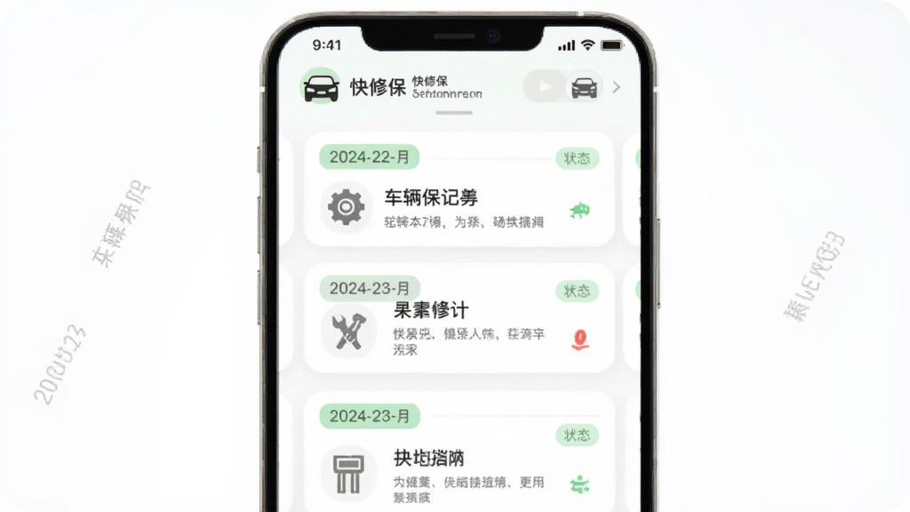 手机屏幕呈现