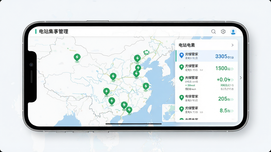 �ⴢ�ܼҶ��վ���й������棬����Ϊһ���ֻ�����չʾ��ͼģʽ����ͼ�Ϸֲ������ɫ��վ��ǵ㣬�Ҳม����ʾ��վ�б��뷢������ͳ�ƣ���������ˬ��Լ����ɫ�԰׵����̵�׺Ϊ�����Ű������ϸ�ھ��£����ʸ��壬�ɾ�������Ԫ��