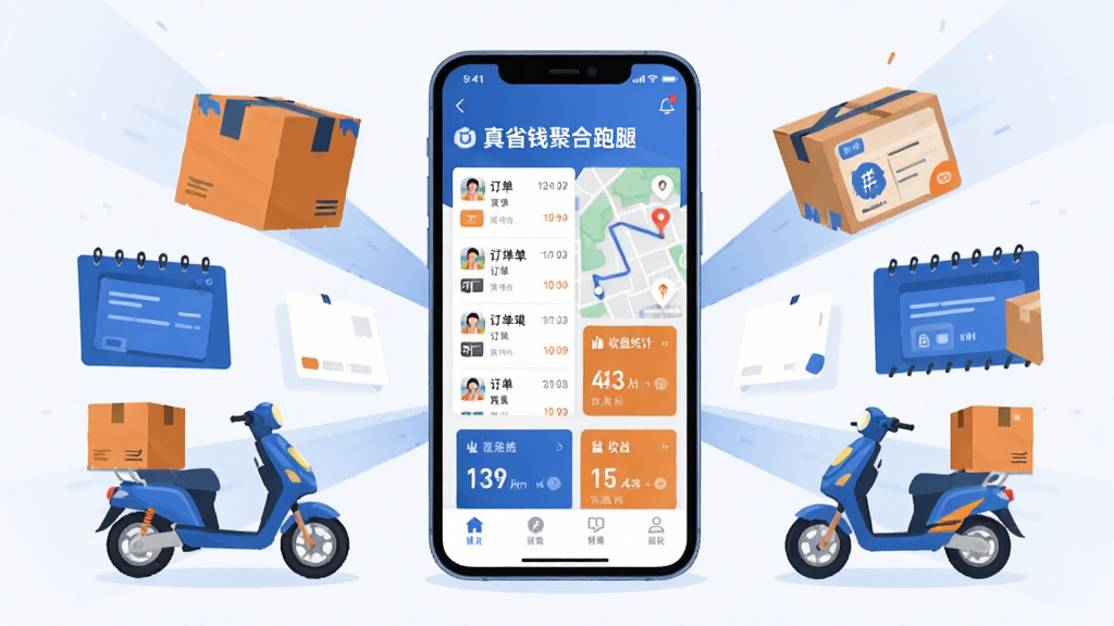 画面中央放置一部智能手机,屏幕显示