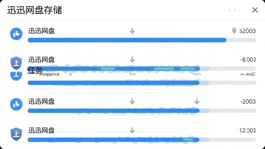 ѸѸ���̴洢���������б����棬��ʾ����ϴ��������񼰽���������������Ϊ��ѸѸ���̴洢��������Ϊ��ɫ��������Ϊ��ɫ���Ű����������ʸɾ����޶���Ԫ��