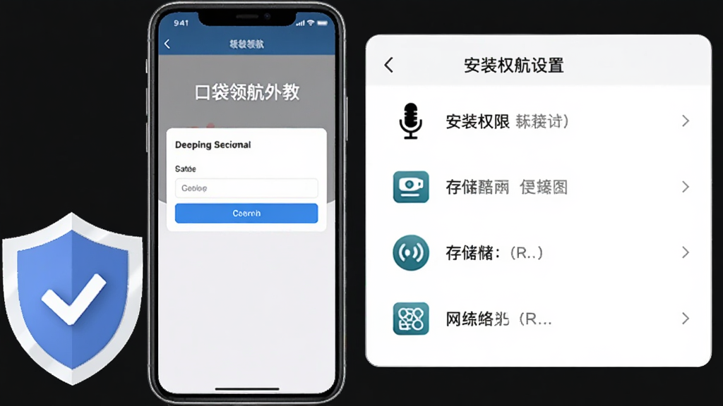 主体为一部手机屏幕显示