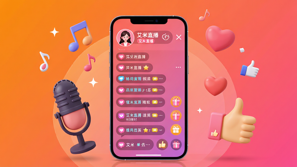 ����������һ�����������ֻ�����Ļ����ʾ�����ֵ�ֱ������棬������ͷ�񡢵�Ļ������������ͼ�꣬�ֻ���Χ��������˷硢���������ĺ͵������Ƶ�����СԪ�أ�������������ĳȷ۽��䱳�����������ֻ����С�Ԫ�����ҶԳƷֲ������Ϊ�ִ���ƽ�廭��ϸ����ͻ��ֱ����Ļ�����Χ������Σ����������ɾ����޶�������Ԫ�أ������пɼ��롰����ֱ�������ֱ�ʶ