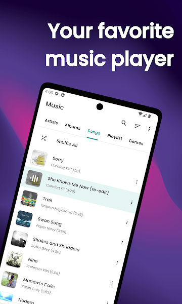 Pixel Music 安卓版 播放界面 截图