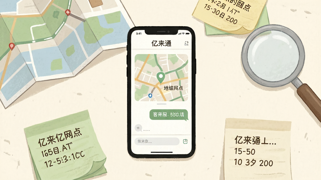 画面为一张俯视视角的桌面场景,桌面中央放置一部手机,屏幕显示
