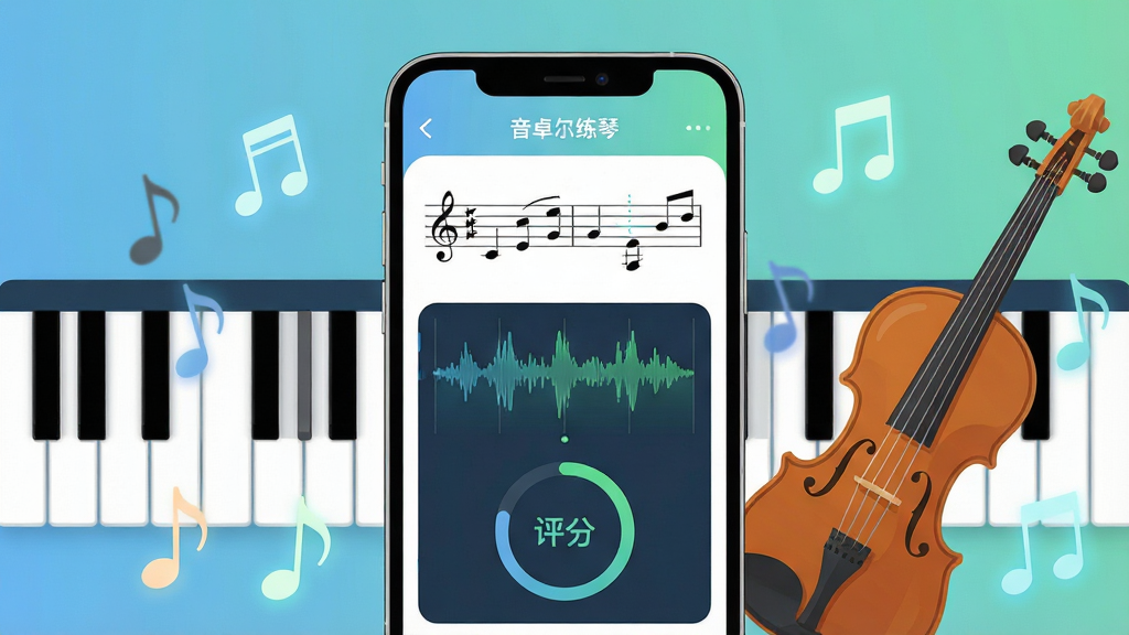 һ��չʾ��׿��APP������ֻ�����ͼ������������һ�����������ֻ�����Ļ����ʾ��׿�����ٽ��棬���������ס���׼���κ�����Բ�����ֻ���Χ���Ƹ��ټ��̡�С���ٺ�����Ԫ�أ����岼�ּ����У����Ϊ���¿Ƽ��б�ƽ�廭��ϸ�ڰ�����͵�����ɫ���䱳���뷢�����������ʸ��壬����ɾ����޶���Ԫ��