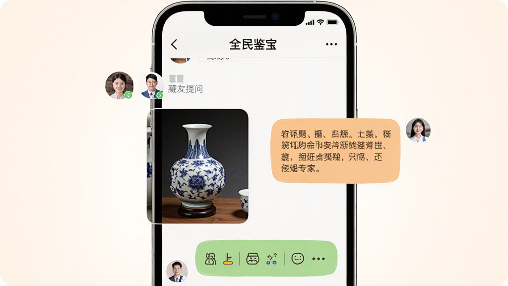 画面主体为手机屏幕展示