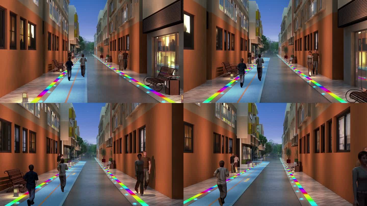 Walk Play城市漫步路线街巷实拍图