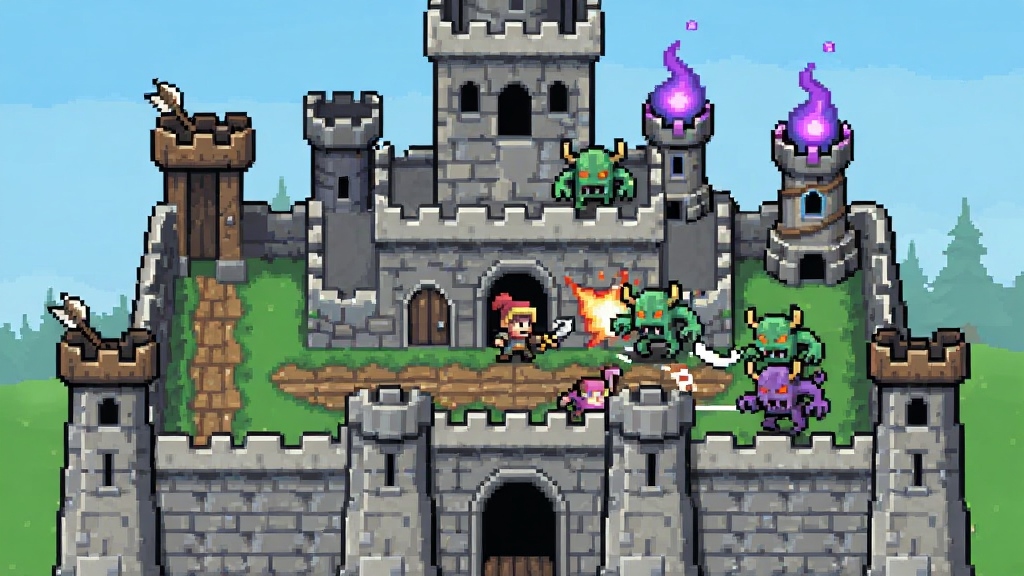 GrowCastle���ط��Ǳ���������������Ϊһ�����Ǳ���Ӣ�۽�ɫ������Ϊ������������ӽǣ��Ű�ͻ���Ǳ�������ս�����Ϊ�������ػ���ϸ�ڰ���������ħ������Ӣ�ۼ�����Ч�������������ɾ����޶���Ԫ��