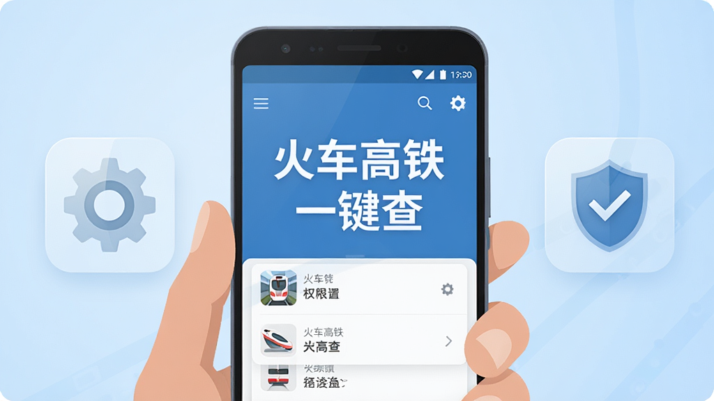 主体为一只手握着安卓手机,屏幕显示