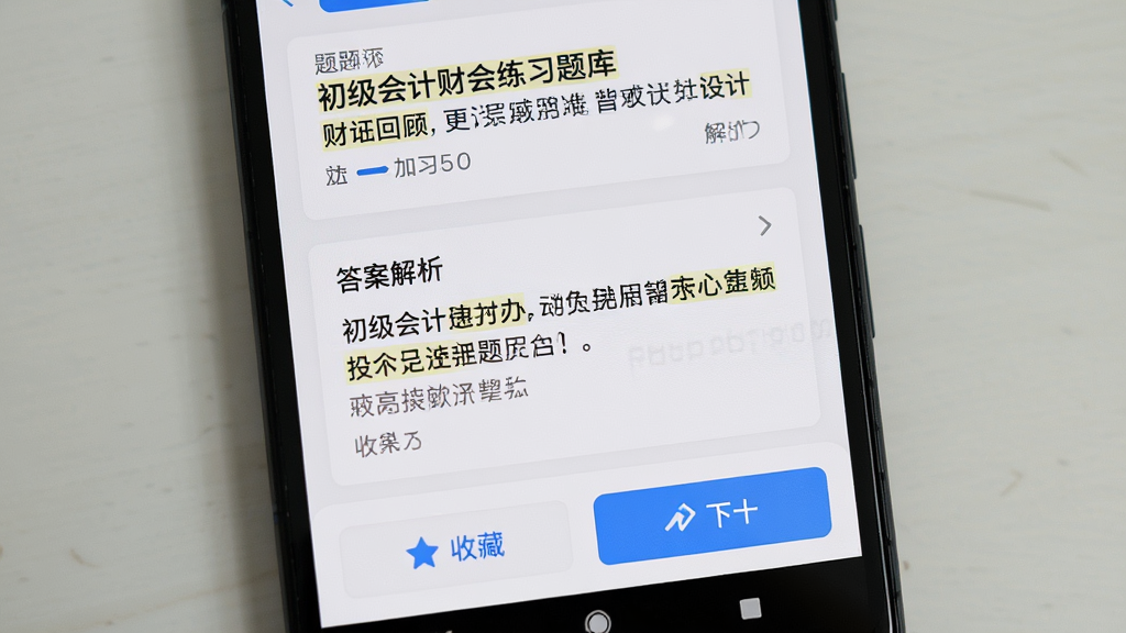 一部安卓手机屏幕展示