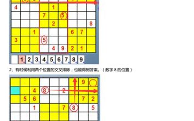 数独入门技巧与高级解题方法图解 数独盘面基础规则示意