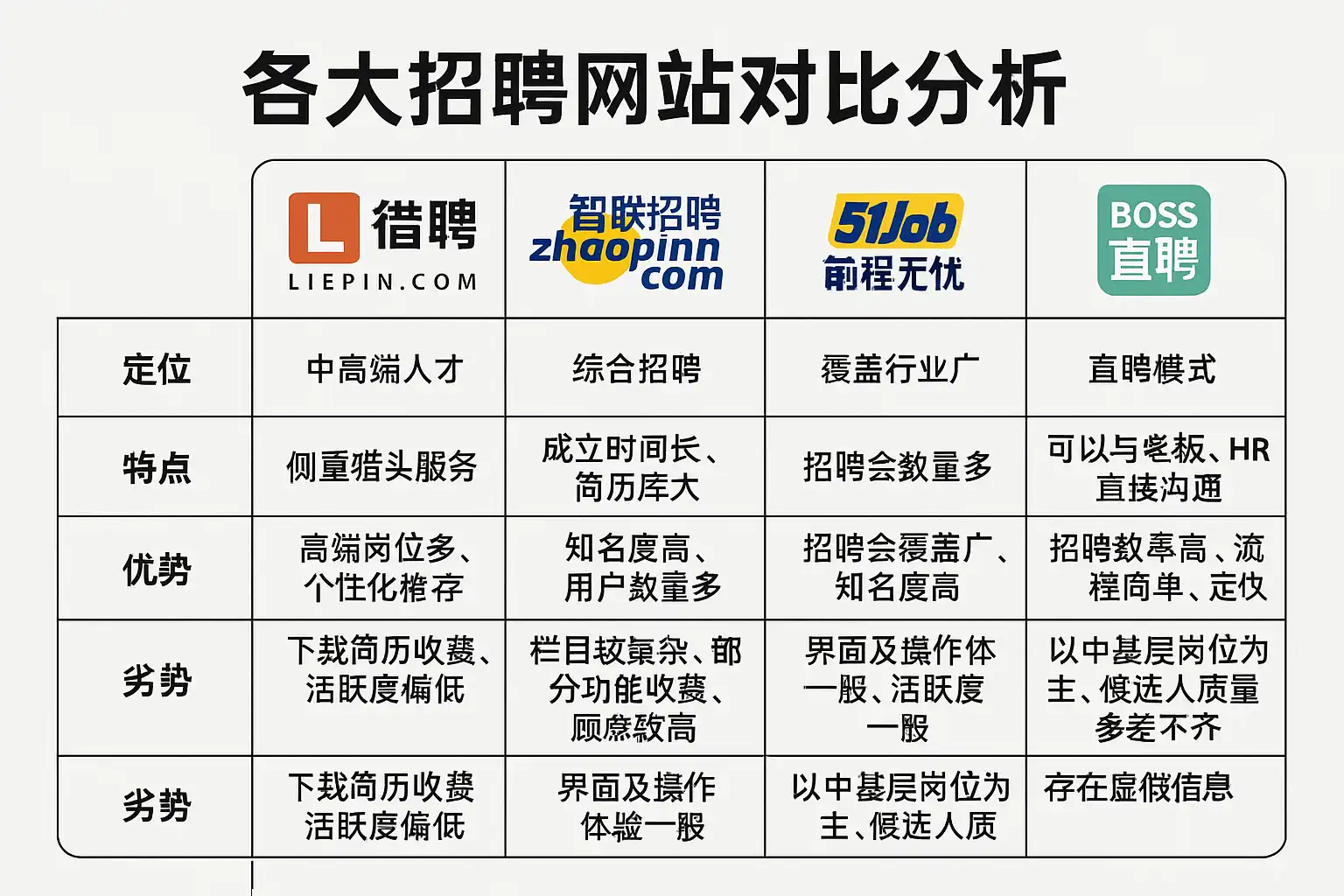 就业在线平台对比测评 招聘软件真实使用体验