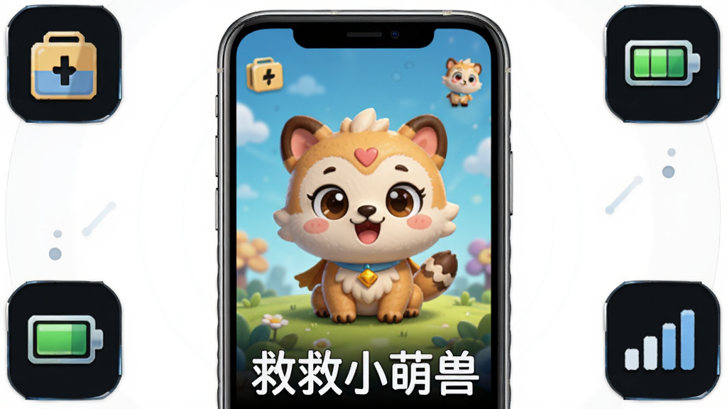 һ�������ֻ���Ļ����ʾ�Ⱦ�С���޵���Ϸ���棬�ֻ���Χ�����Ŵ洢�ռ�ͼ�ꡢ���ͼ�����ź�ͼ�꣬����Ϊ�ֻ����С�ͼ�껷�����ܣ����Ϊ�Ƽ���Լ�磬ϸ����ͻ����Ļ�����޵Ŀɰ��������ֻ��߿�Ľ����ʸУ����ʸ��壬����ײ����С��Ⱦ�С���ޡ�����