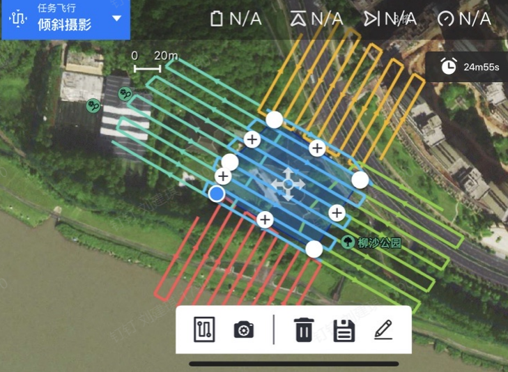 翼地巡无人机地面站实战飞行数据监控画面