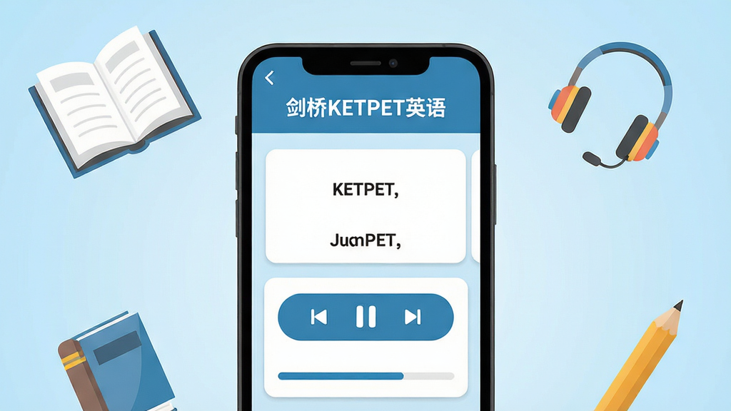 ����Ϊһ�������ֻ�����Ļ����ʾ����KETPETӢ��ѧϰ���棬����Ϊ�����������ơ�����KETPETӢ����·��ʻ㿨Ƭ���������Ű�ť��������ģ�飻�Ű���жԳƣ����Ϊ���½������ƽ���廭��ϸ�ڰ����鱾��������Ǧ�ʵ�ѧϰԪ�ص�׺������ǳ�����䣻���ʸ��壬����ɾ����޶���Ԫ��