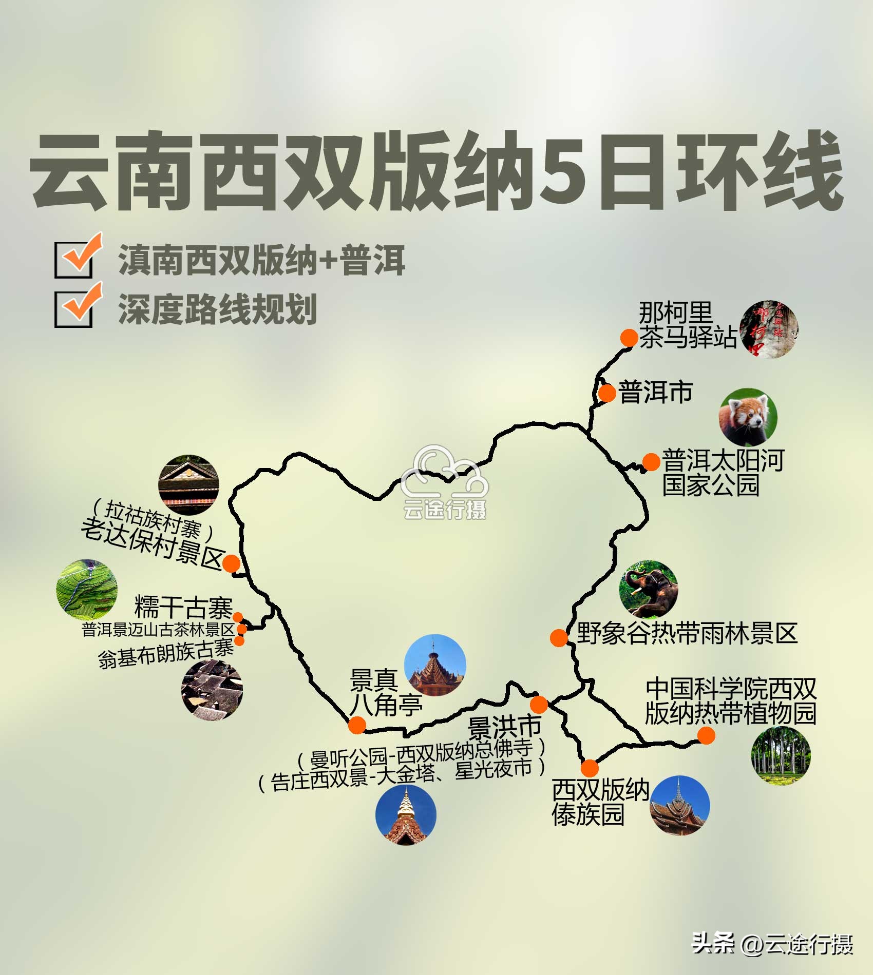 问旅云南小众路线行程安排实拍配图