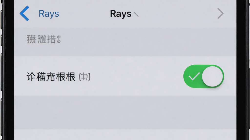�ֻ���Ļ��ʾ��Rays������ҳ���е�Ȩ�޹������棬�洢Ȩ�޿��ش��ڿ���״̬���Ա�����ɫ�Թ�ͼ�꣬����Ϊǳ��ɫ����������ˣ�����������ϸ�ڸɾ������ʸ��壬�޶���Ԫ��