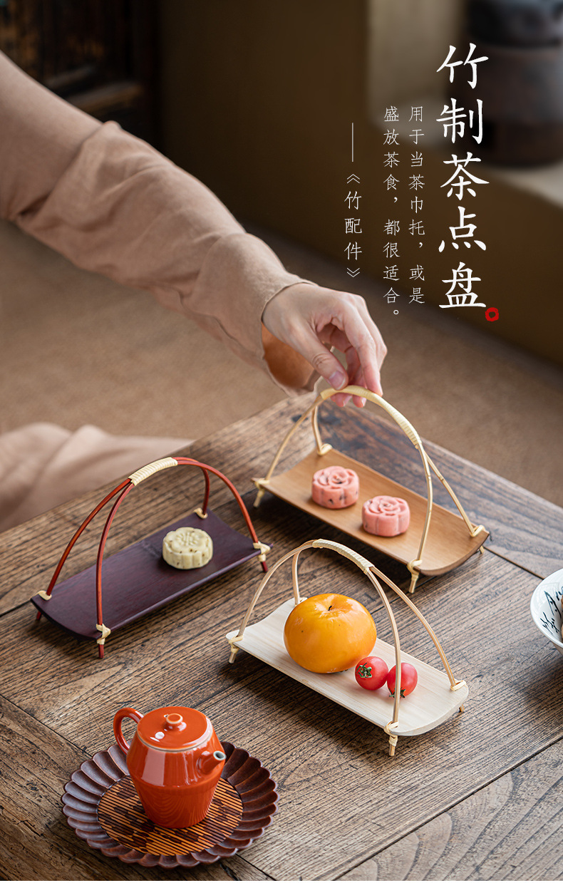 茶话间甜口小零食摆盘图