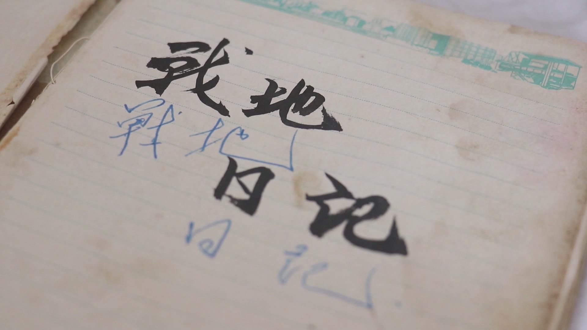 一本日记揭开尘封往事 旧日记本实拍图