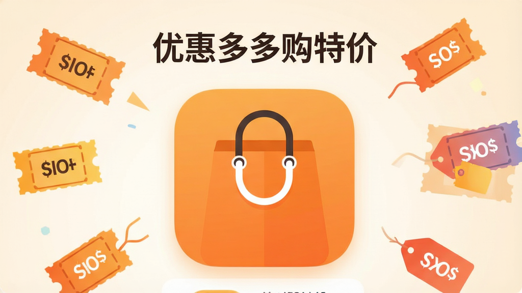 �ֻ�Ӧ���г�չʾҳ�棬���з���һ����ɫ�����ͼ���Ӧ�ÿ�Ƭ����Ƭ�Ϸ�д�С��Żݶ�๺�ؼۡ�����������Ϊǳ��ɫ���䣬��Χɢ���Ż�ȯ���ۿ۱�ǩ�ı�ƽ���廭Ԫ�أ���������ˬ���죬���ֲ������½ṹ�����������ɾ����޶���Ԫ��