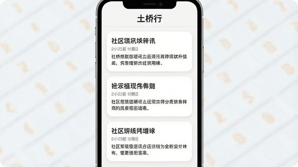 һ���ֻ�Ӧ����Ѷ�б�����ͼ���ֻ���Ļ��չʾ������Ѷ��Ƭ����ÿ�ſ�Ƭ�������⡢����ʱ��ͼ��ժҪ��������