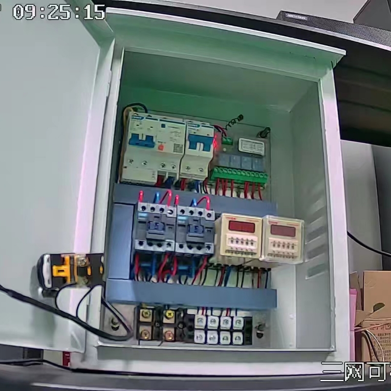 萤科物联智能家居安装调试设备接线实拍