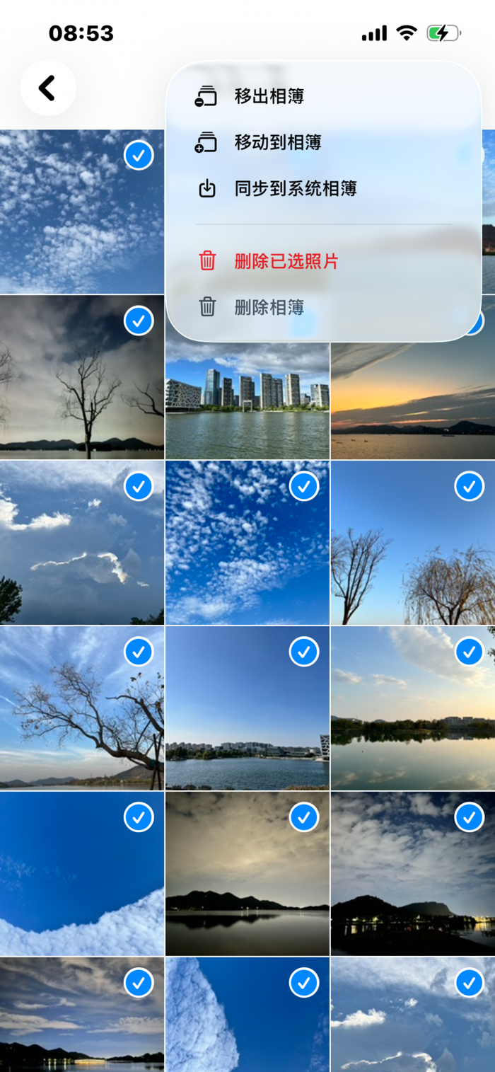 相册Pro批量整理与相似照片去重操作截图