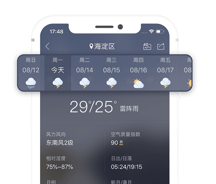 通州气象实时预报与每日天气查询指南 通州天气查询界面