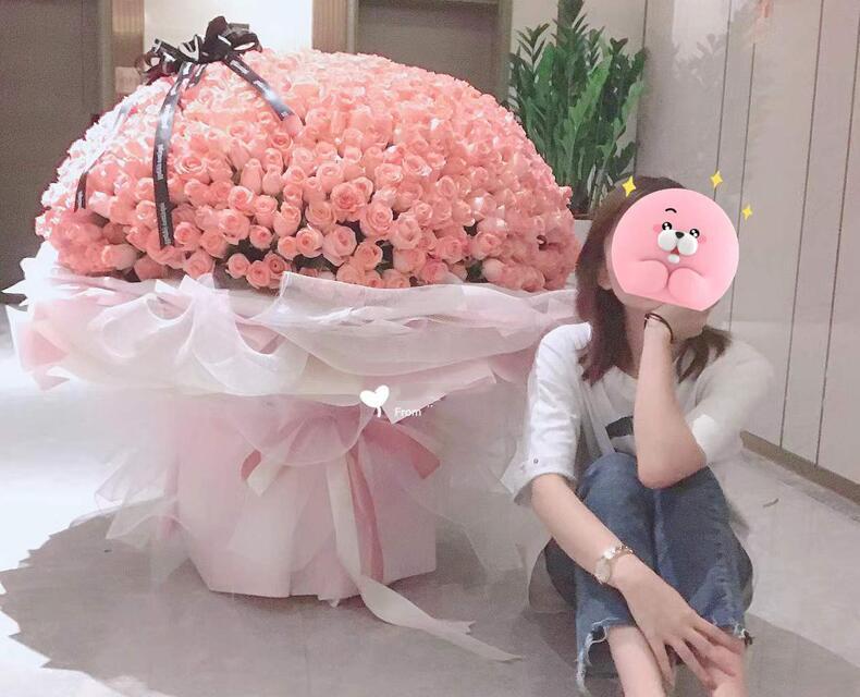 SayRose花束推荐送女友浪漫礼物实拍图