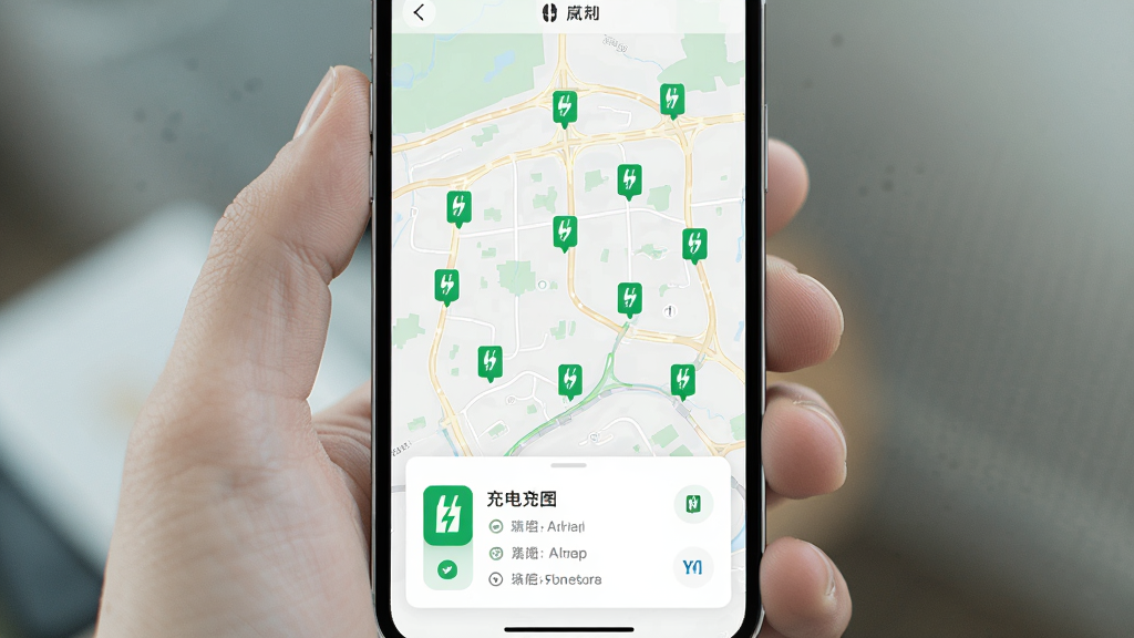 һ��չʾ�ͼ����App����ͼ���ܵ�ͼƬ������Ϊ�ֻ���Ļ��ʾ��ͼ���棬��ͼ�Ϸֲ�������վͼ�꣬�ײ��г��վ���鿨Ƭ������Ϊ���½ṹ���������������ϸ���ϵ�ͼ��·Ϊǳɫ�����ͼ��Ϊ��ɫ�������������ɾ����޶���Ԫ��