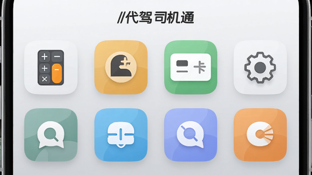 手机界面展示