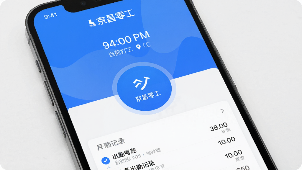 手机界面展示