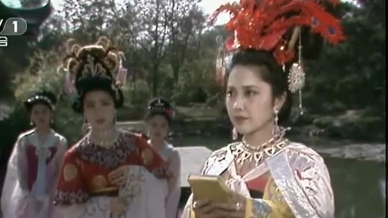 西游女儿国 女儿国国王送别唐僧经典画面配图
