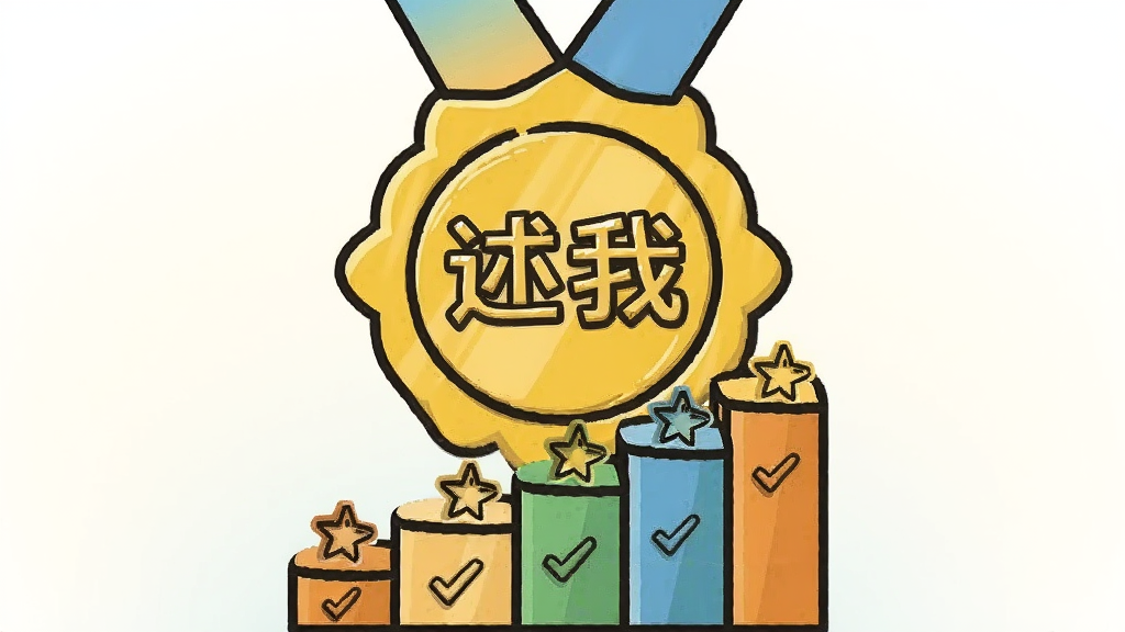 画面主体是一个卡通风格的金色积分勋章,勋章中央写着