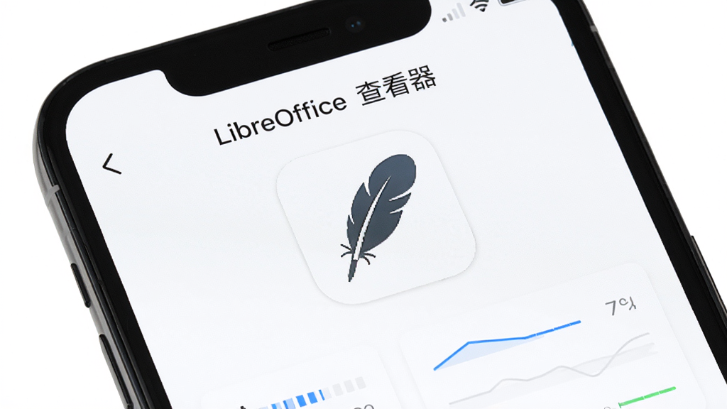 画面主体为一部手机屏幕显示软件名称