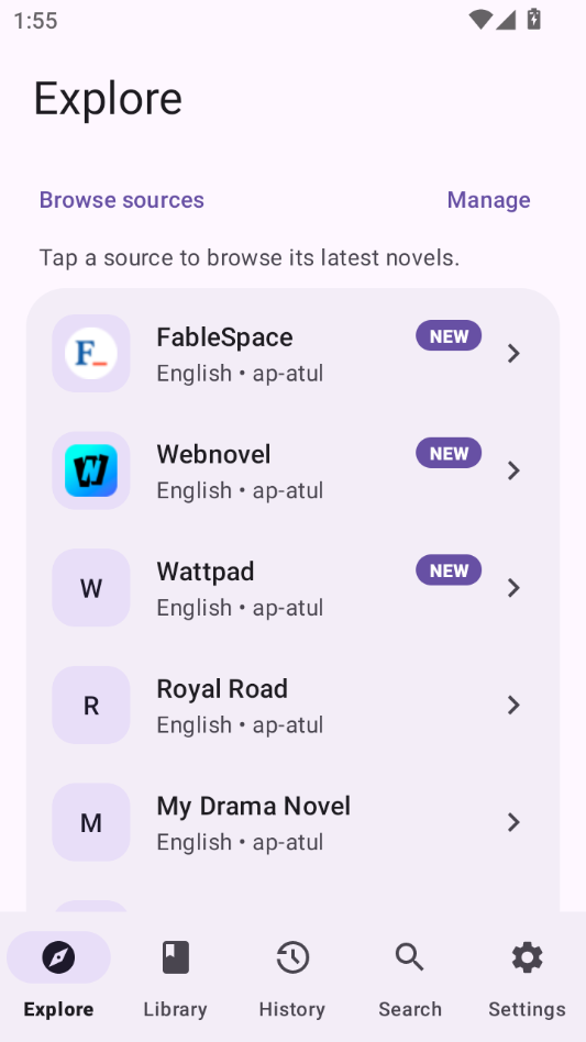Ranobe(��С˵�Ķ���)v0.0.20 ��С˵�Ķ�