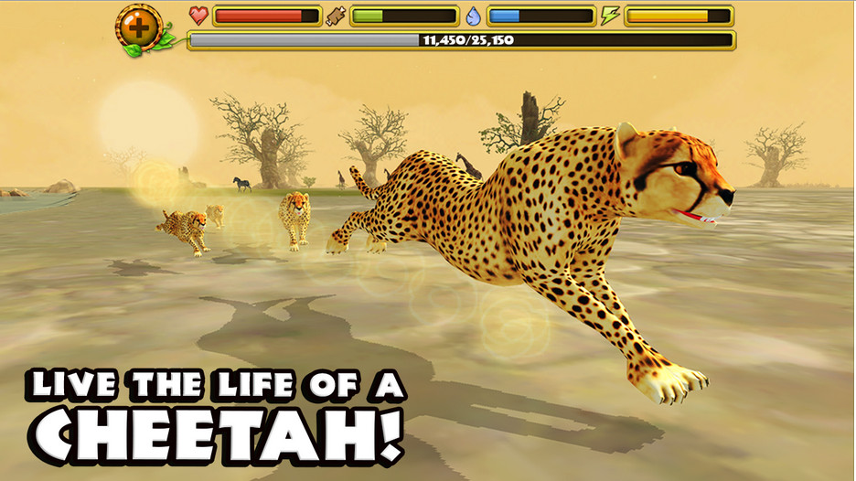 Wild Cheetah Simulator Game 3d 安卓版 猎豹角色图