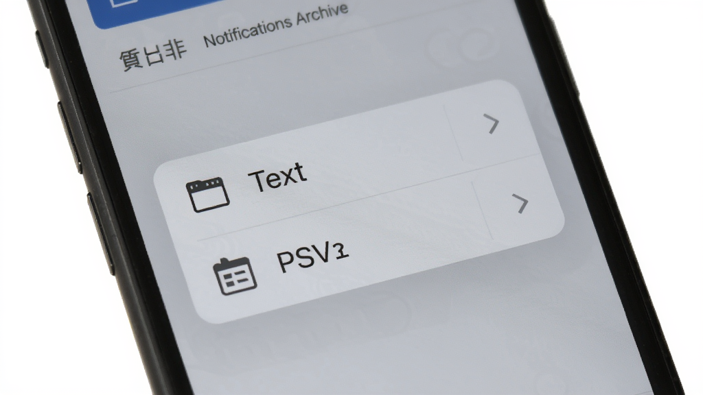 Notifications archive �������ܽ��棬�ֻ���Ļ��ʾ����ѡ��˵��������ı���CSV��ʽ������Ϊǳ��ɫ������ֱ�ۣ����ʵ�ã�ϸ�������������������ɾ��޶���Ԫ��