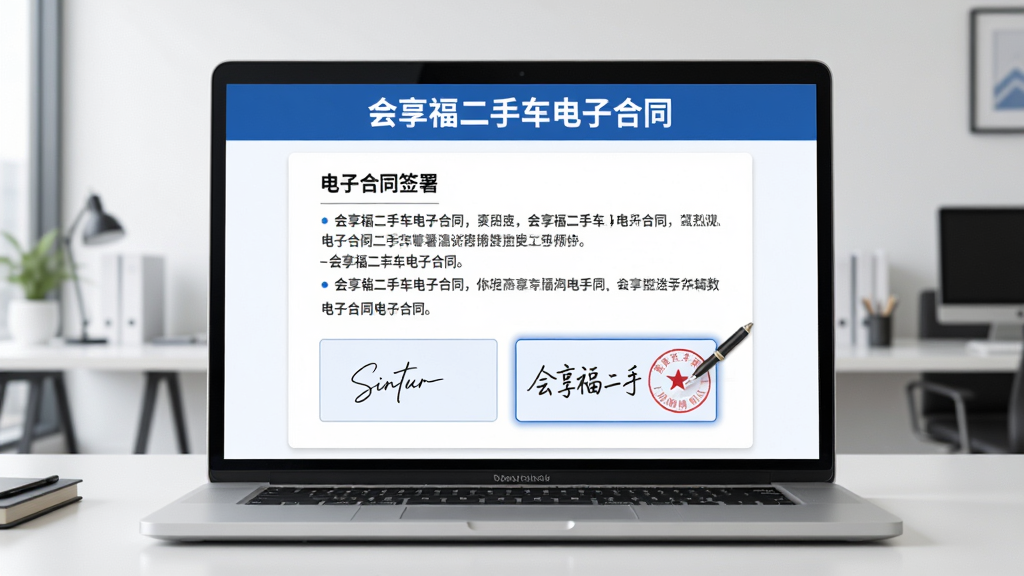 主体:一台笔记本电脑屏幕显示