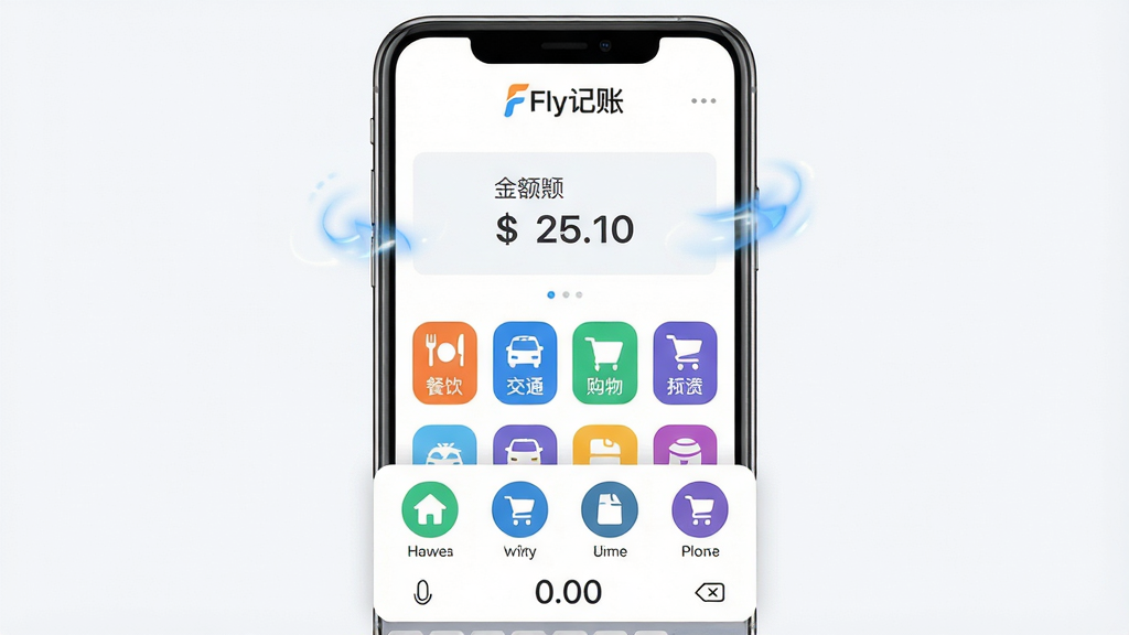 ���壺Fly���˵Ŀ��ټ��˽��棬�ײ���������ѡ������������������ͨ�������ͼ�ꡣ���֣��ֻ���������������Ϊ������������·�Ϊ����ͼ�������Ű棺ͼ���������룬ɫ������������ִ���Լ�����ж�Чʾ�⡣ϸ�ڣ���������ʾ��0.00��������ͼ���С�������������ͨ���ȱ�ǩ����Ļ������ʾ��Fly���ˡ�Logo�����ʣ����壬�ɾ����޶���Ԫ�ء�